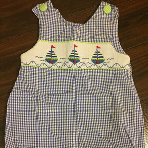 Boys Smocked Bubble